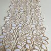 table runner (1) Green Cutwork Embroidered Table Runner