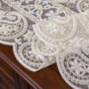 French Vintage Lace Dining Table Runner