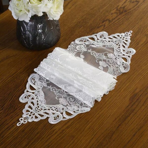 Champagne Lace Table Runner