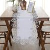 Country Lace Cutwork Table Runner