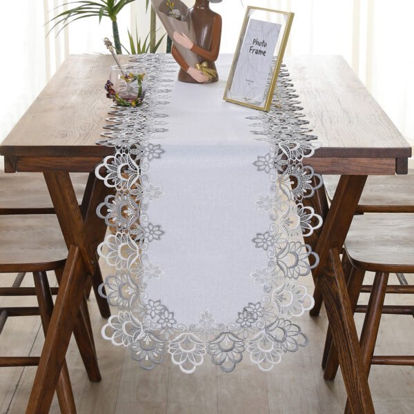 Country Lace Cutwork Table Runner