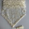 Heavy Embroidered Lace Table Runner
