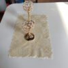 table runner (2) Diamond Embroidered Table Runner
