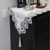French Vintage Lace Table Runner