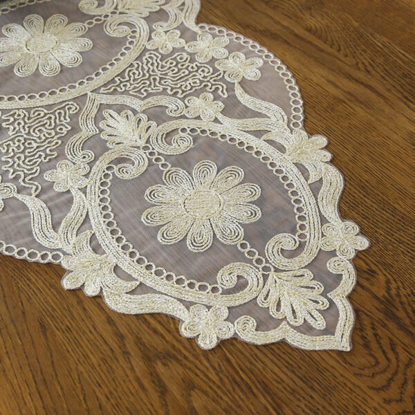 Embroidered Table Runner and Placemat