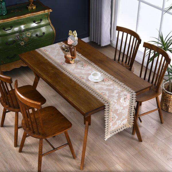 American Embroidered Table Runner