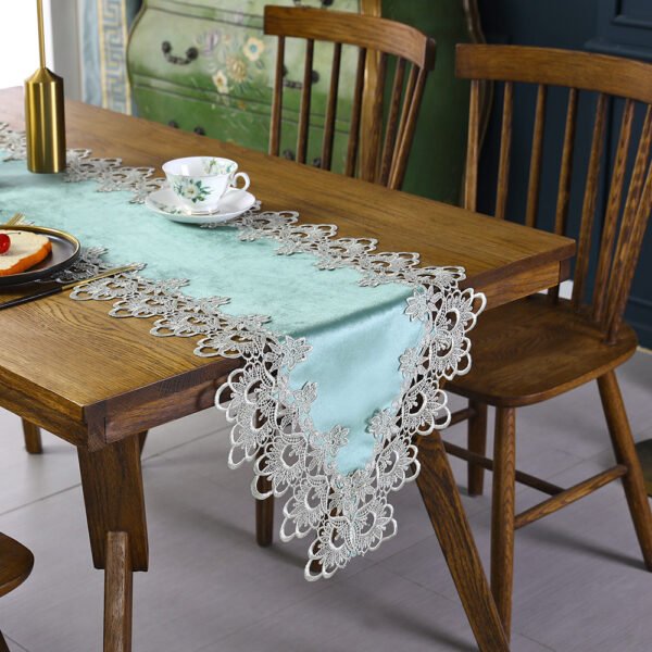 Velvet Jacquard Table Runner