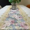Blue Purple Lace Table Runner