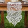 Champagne Lace Table Runner