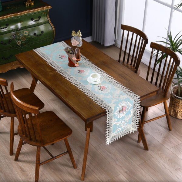 American Embroidered Table Runner