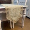 table runner (5) Beige Lace Table Runner