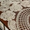 Rose Mesh Embroidered Table Runner