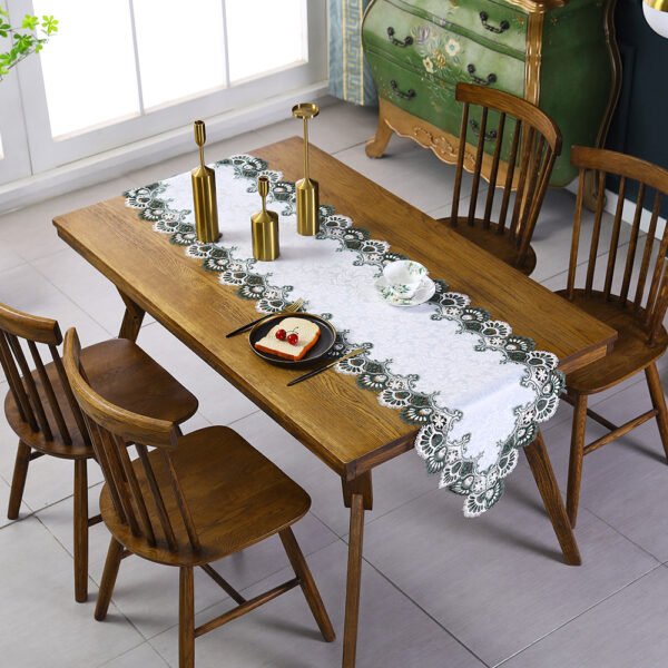 Velvet Jacquard Table Runner