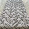 table runner (7) Silver Leaf Embroidered Table Runner